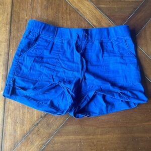 New York & Company Royal Blue Cargo Shorts